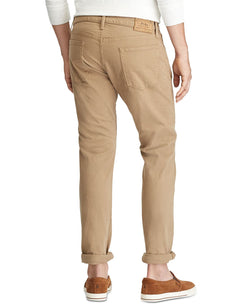 Polo Ralph Lauren Varick Slim Straight Jeans Khaki thumbnail 4