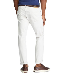 Polo Ralph Lauren Varick Slim Straight Jeans Stone thumbnail 4
