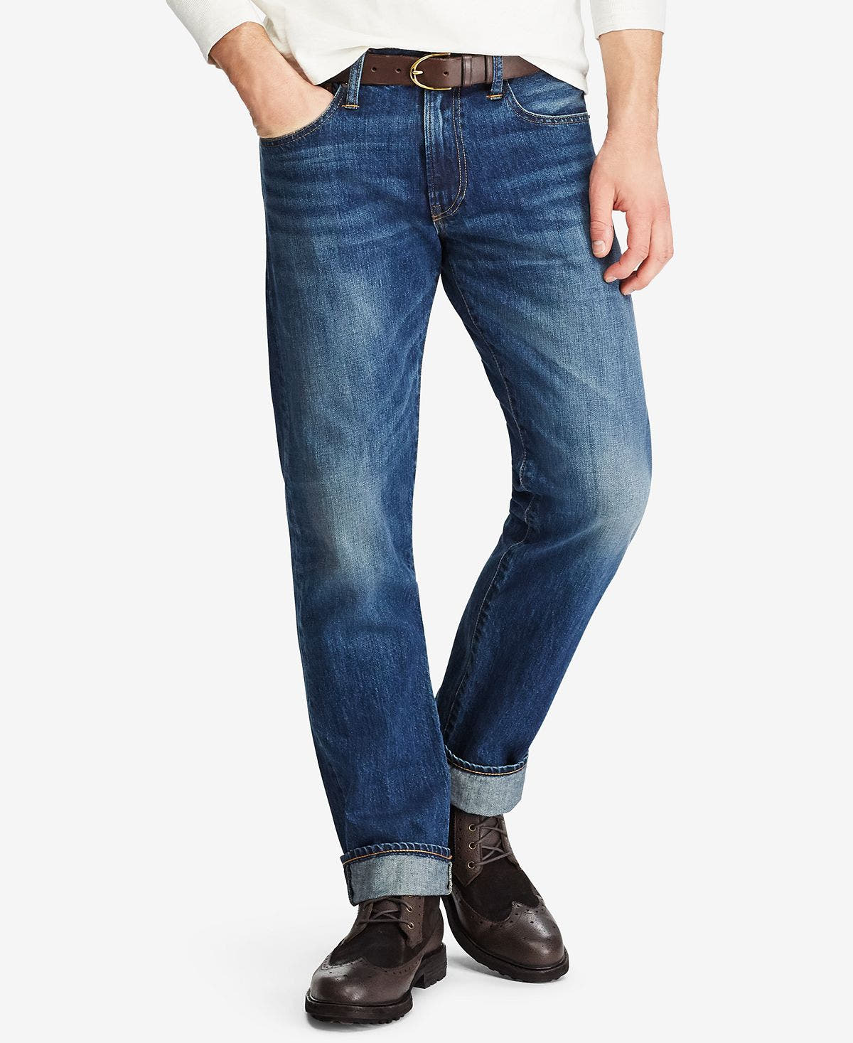Polo Ralph Lauren Varick Slim Straight Jeans Walker