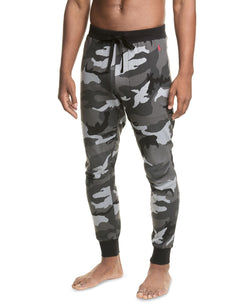 Polo Ralph Lauren Waffle-knit Gray Camouflage Pajama Pants Grey Surplus Camo thumbnail 1