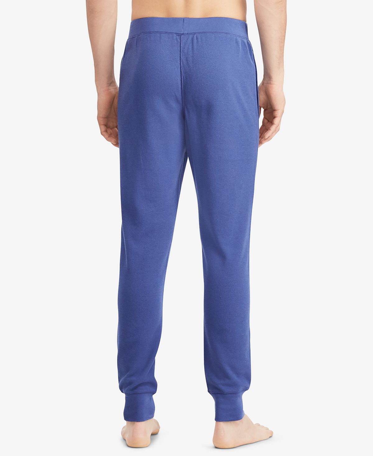 Polo Ralph Lauren Waffle-knit Jogger Pants Charter Blue