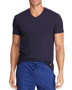 Polo Ralph Lauren Wicking 3 Pack V-neck Classic Fit Tee Red/Blue/Navy thumbnail 2