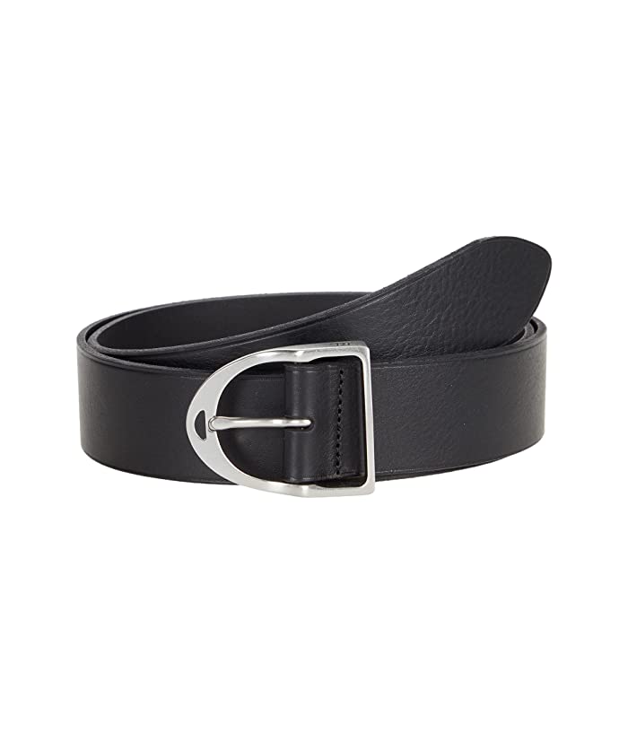 Polo Ralph Lauren Wilton Equestrian Leather Belt Black