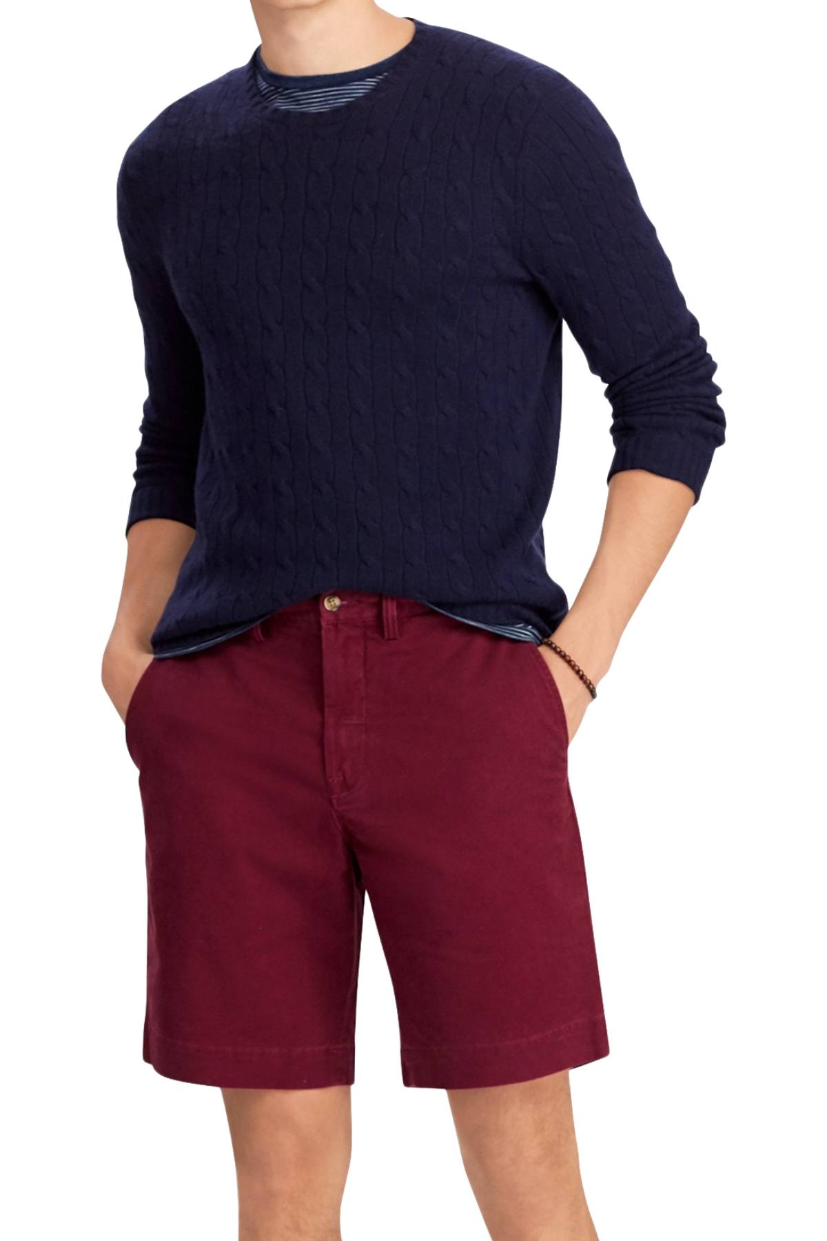 Polo Ralph Lauren Wine Classic-Fit Stretch Short