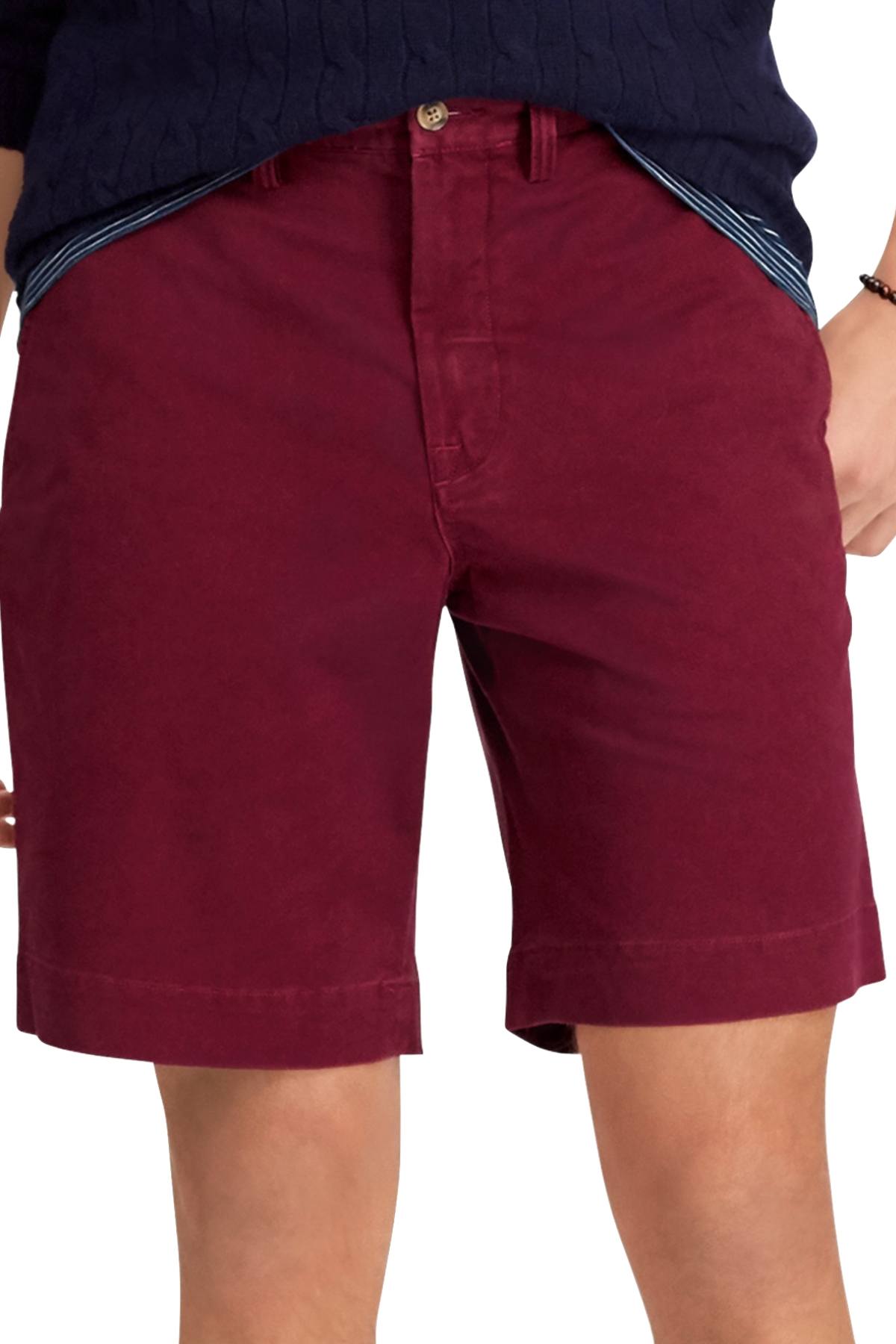 Polo Ralph Lauren Wine Classic-Fit Stretch Short