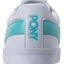 Pony White/Aqua Top-Star Lo Core Sneakers