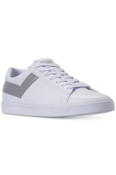 Pony White/Grey Top-Star Lo Core Sneakers