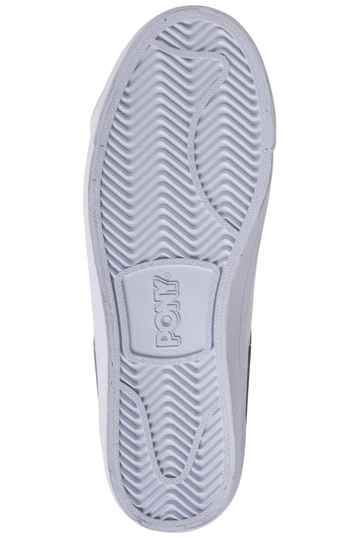 Pony White/Grey Top-Star Lo Core Sneakers