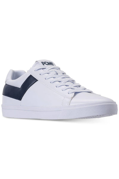 Pony White/Navy Top-Star Lo Core Sneakers