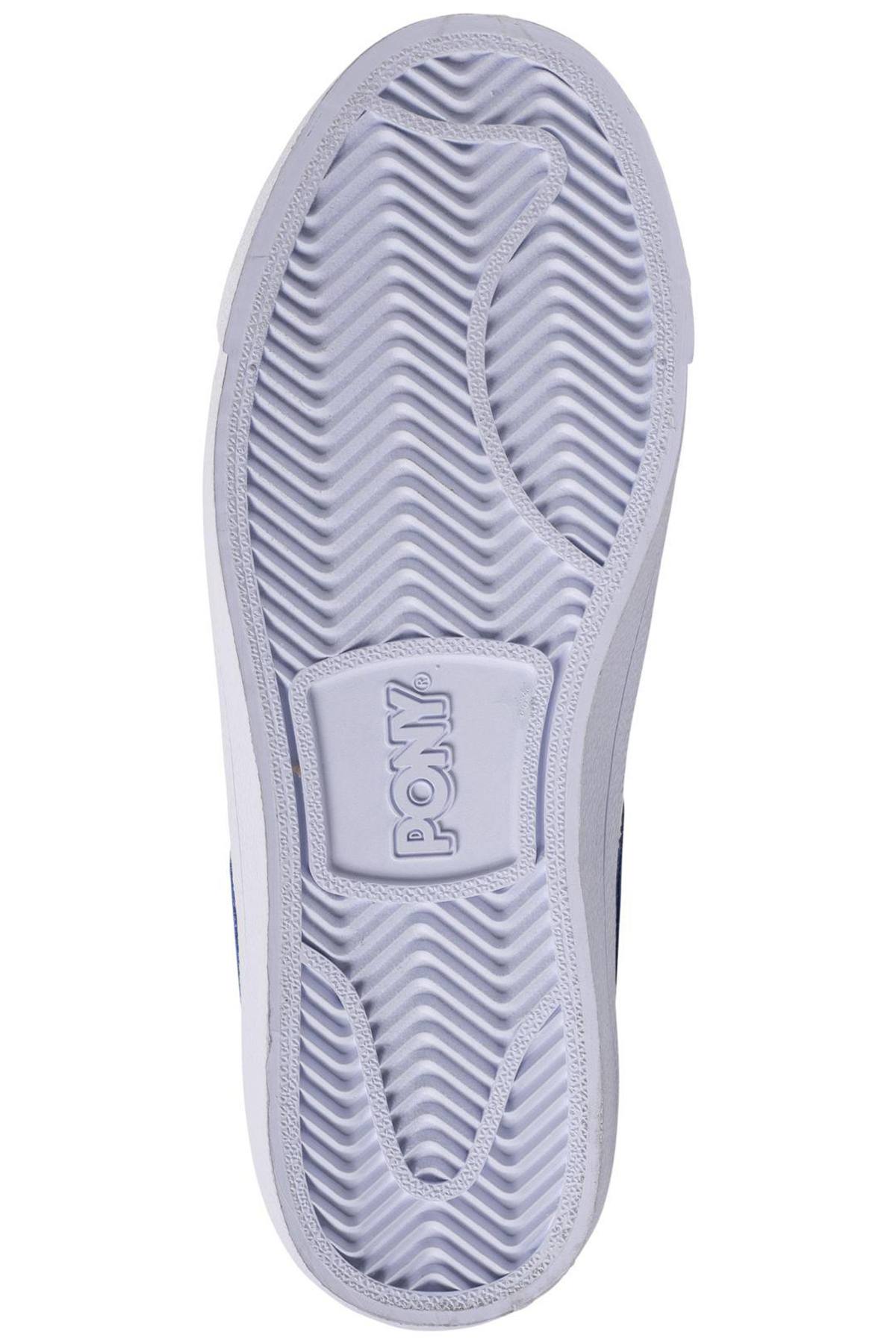 Pony White/Royal Top-Star Lo Core Sneakers