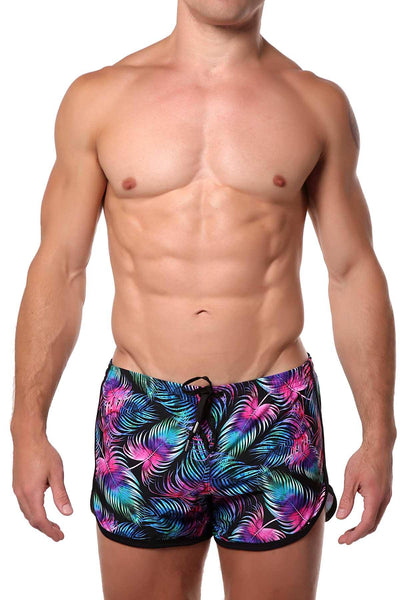 Pool Boy Dark-Palm Swim Short