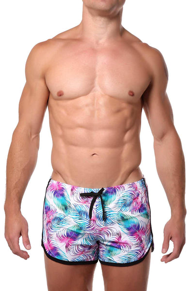 Pool Boy Light-Palm Swim Short