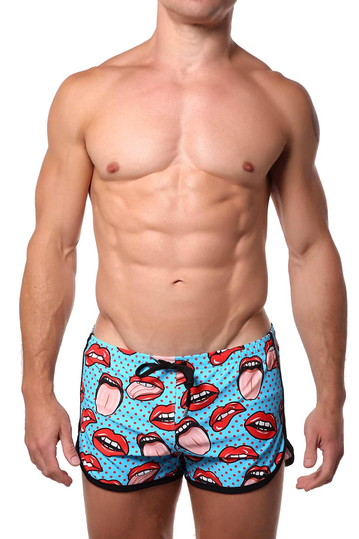Pool Boy Lips-for-Days Swim Short