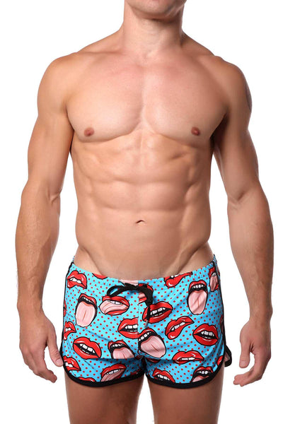 Pool Boy Lips-for-Days Swim Short