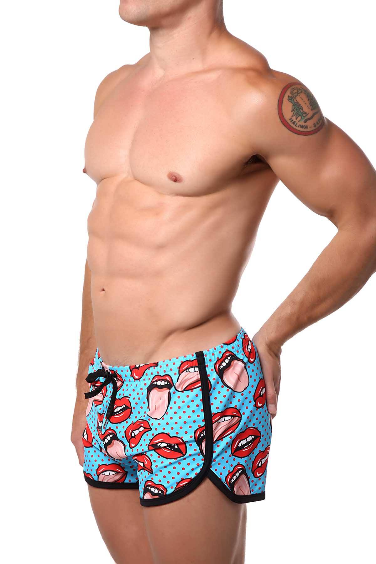 Pool Boy Lips-for-Days Swim Short