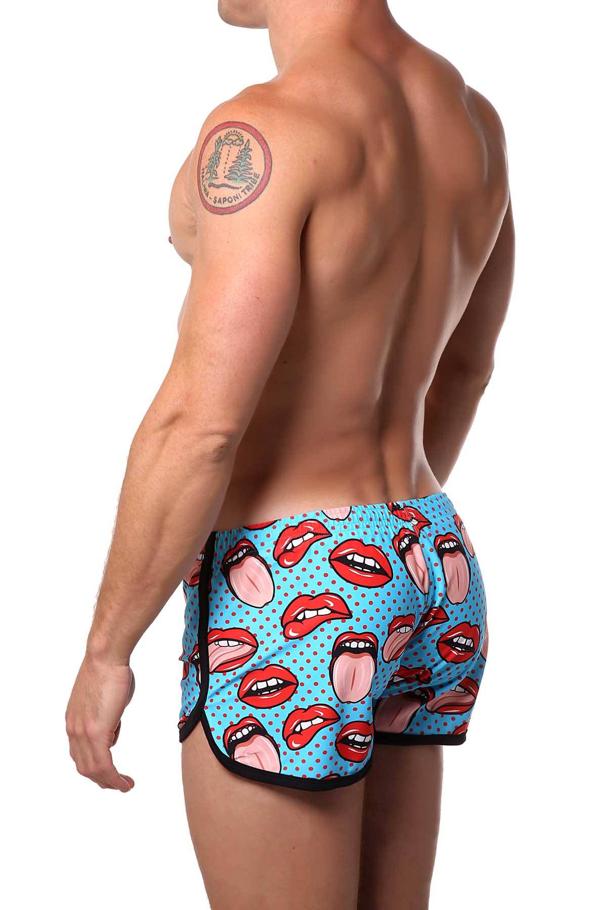 Pool Boy Lips-for-Days Swim Short