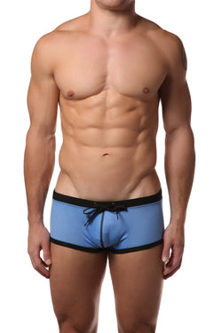 PoolBoy Blue Mesh Swim Boxer thumbnail 1