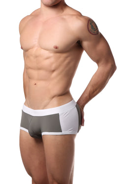 PoolBoy Grey Contrast Swim Trunk thumbnail 2