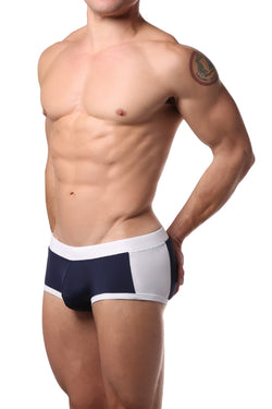PoolBoy Navy Contrast Swim Trunk thumbnail 2