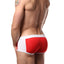 PoolBoy Red Contrast Swim Trunk