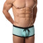 PoolBoy Teal Mesh Swim Boxer