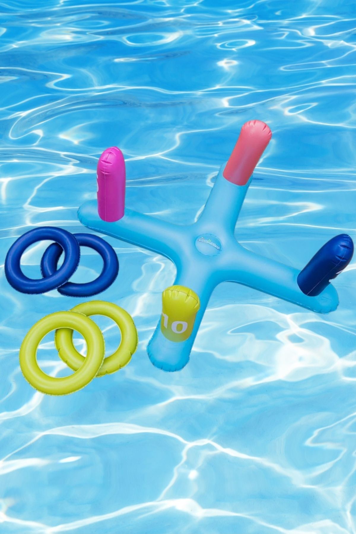 Poolcandy Inflatable Ring Toss Multicoloor