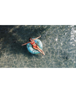 Poolcandy Resort Collection48" Jumbo Pool Tube With Palm Print Palm Pattern thumbnail 3