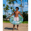 Poolcandy Resort Collection48" Jumbo Pool Tube With Palm Print Palm Pattern