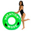 Poolcandy Sweet Shop Sour Apple"vacation Mode" 48" Pool Tube With Handles Green
