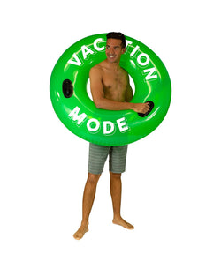 Poolcandy Sweet Shop Sour Apple"vacation Mode" 48" Pool Tube With Handles Green thumbnail 3