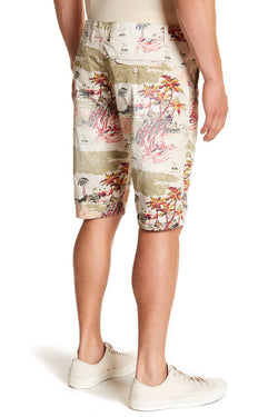 Pop Icon Cream Island Flat Front Short thumbnail 2