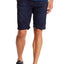 Pop Icon Dark Blue Leaf Flat Front Short