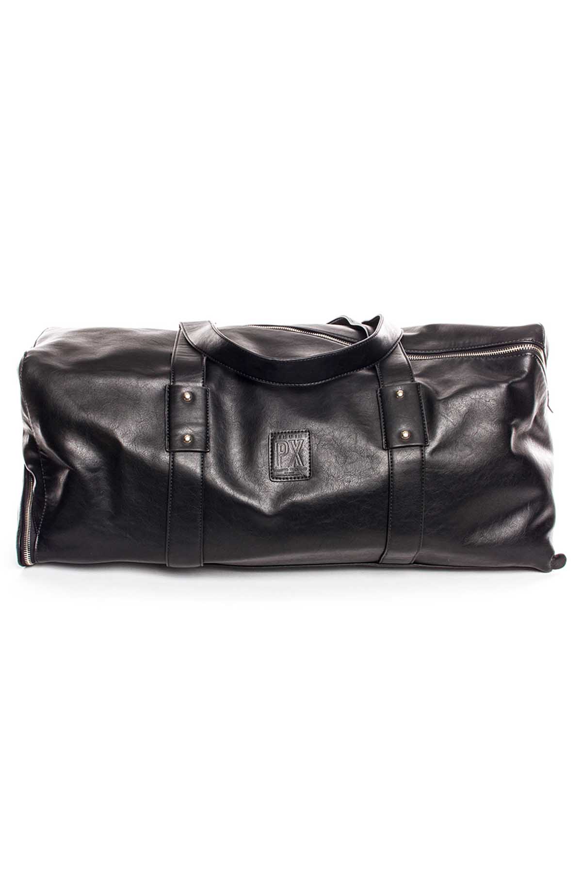 Premium Xpression Black Derek Diagonal Duffle Bag