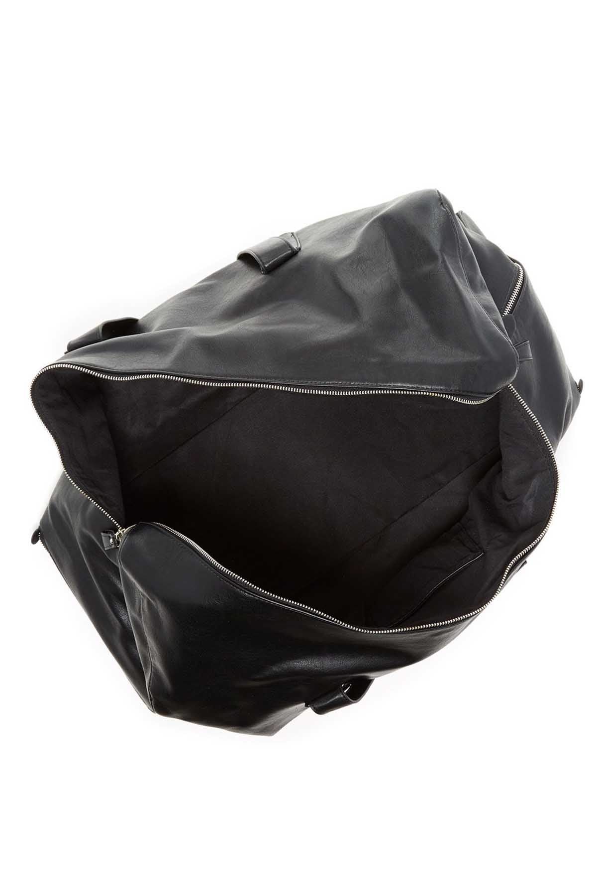 Premium Xpression Black Derek Diagonal Duffle Bag