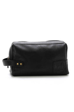 Premium Xpression Black Fletcher Vegan-Leather Dopp Kit thumbnail 3