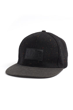 Premium Xpression Black Travis Flat-Brim Speckle Hat thumbnail 1