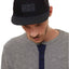 Premium Xpression Black Travis Flat-Brim Speckle Hat