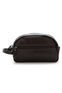 Premium Xpression Brown Braden Vegan-Leather Dopp Kit thumbnail 3