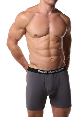 Premium Xpression Charcoal Boxer Brief thumbnail 2