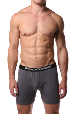 Premium Xpression Charcoal Boxer Brief thumbnail 1