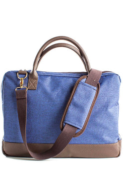 Premium Xpression Indigo Gilbert Two-Tone Laptop Bag thumbnail 1