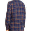 Ps Paul Smith Plaid Tailored Regular Fit Button-down Shirt Navy