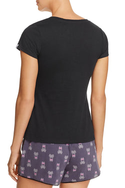 Psycho Bunny Black-Sand Grande Bunny V-Neck Tee thumbnail 2
