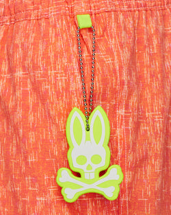 Psycho Bunny Crosshatch Print Swim Trunks Paradise thumbnail 3