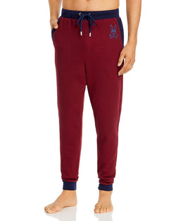 Psycho Bunny Lounge Waffle-knit Jogger Pants Pinot thumbnail 1