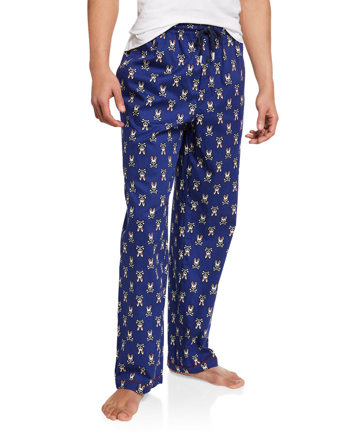 Psycho Bunny Men's Logo-Print Lounge Pants