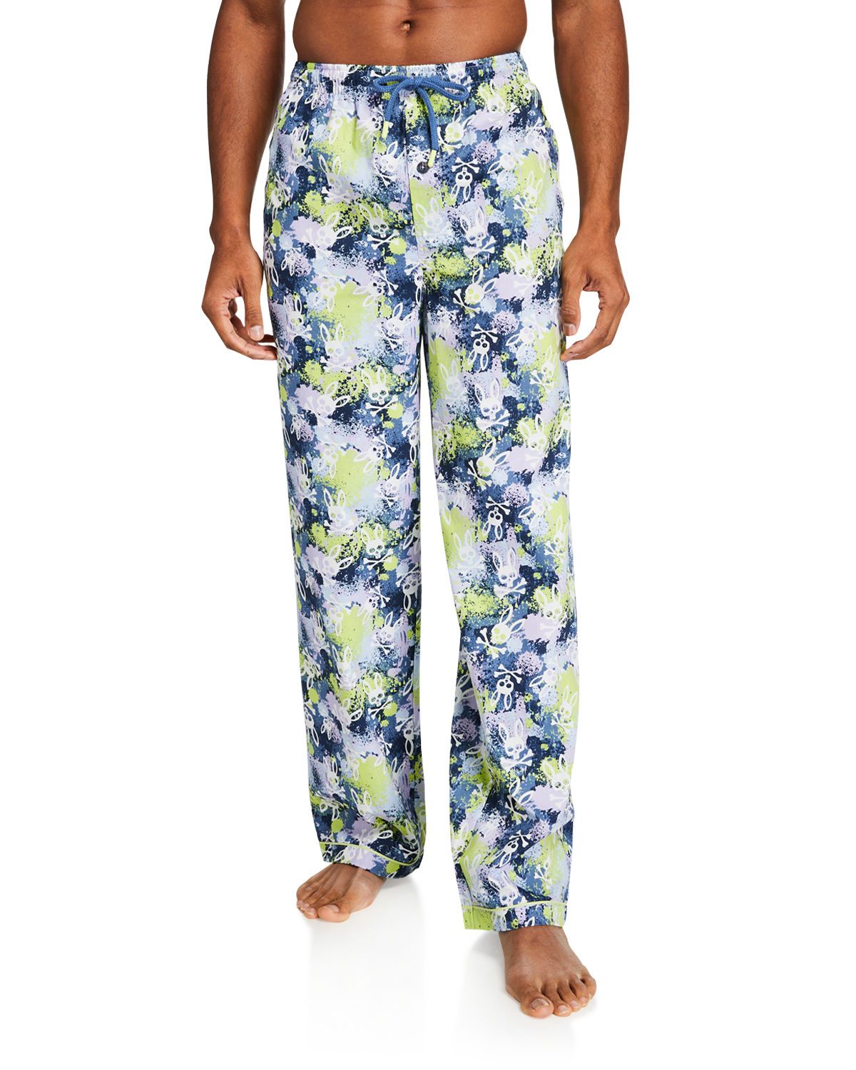 Psycho Bunny Men's Logo-Print Lounge Pants