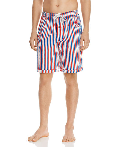 Psycho Bunny Woven Jam Lounge Shorts Newport Stripe
