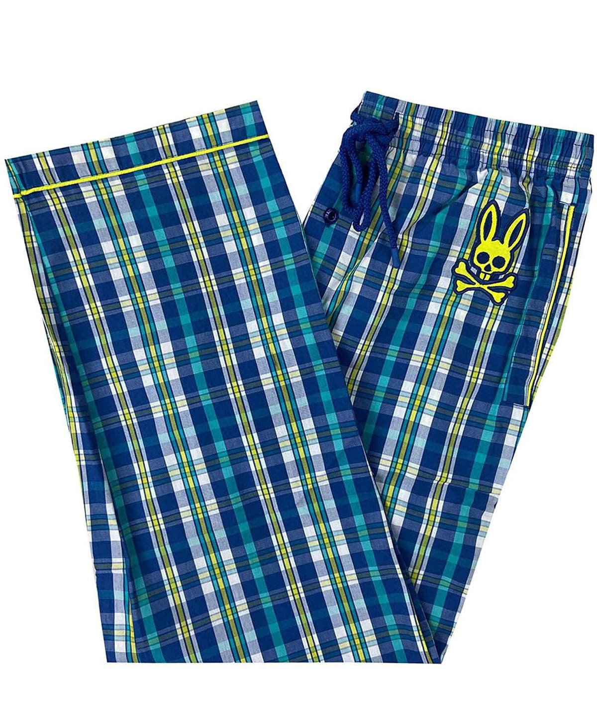 Psycho Bunny Woven Lounge Pant in Turq/Aqua