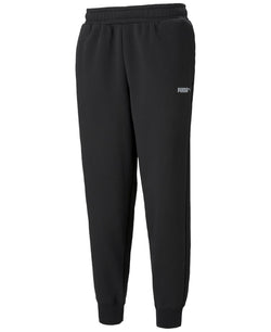 Puma Classics Oversized-fit Embroidered Logo Jogger Pants Black thumbnail 1